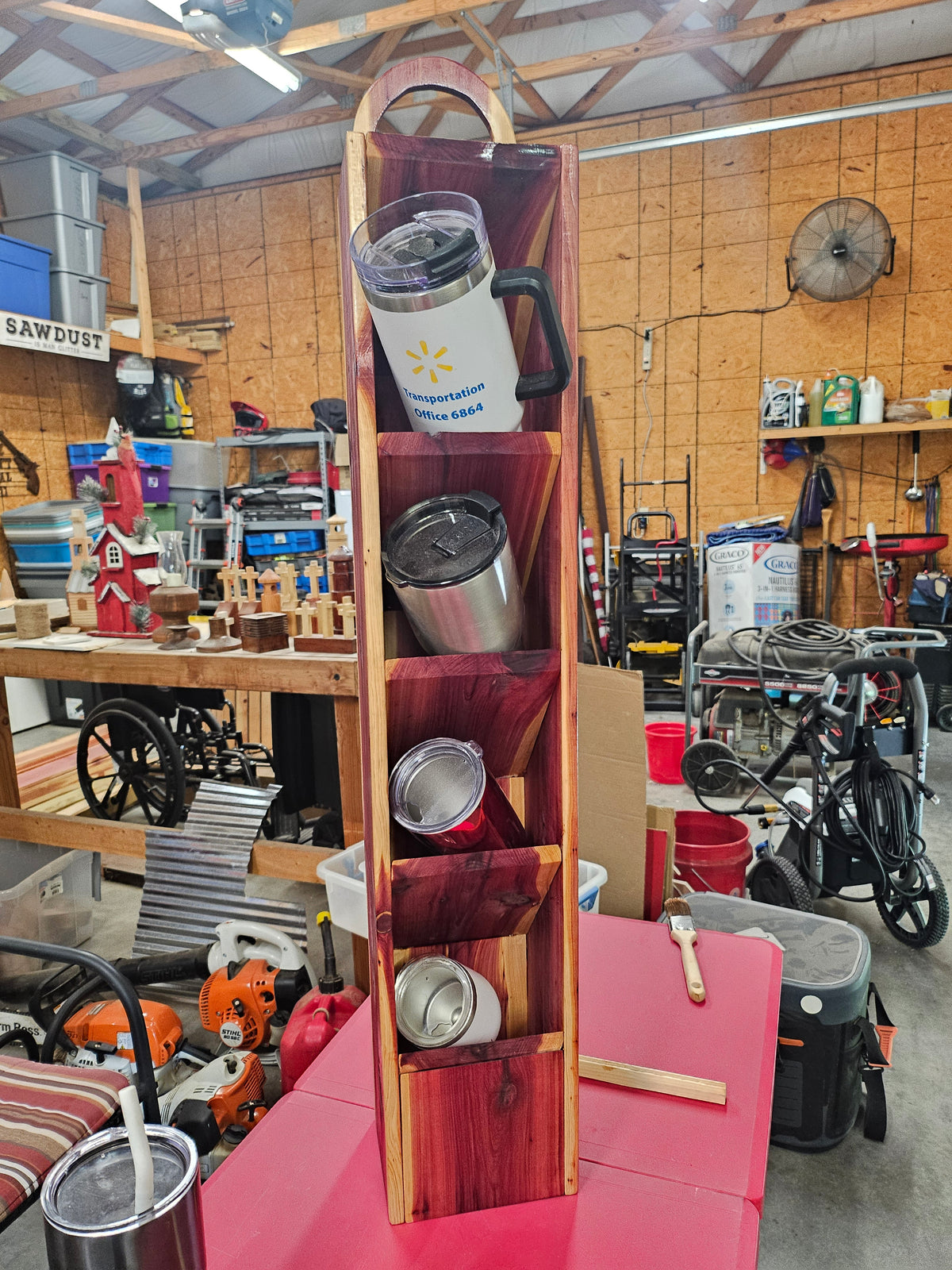 Tumbler tower