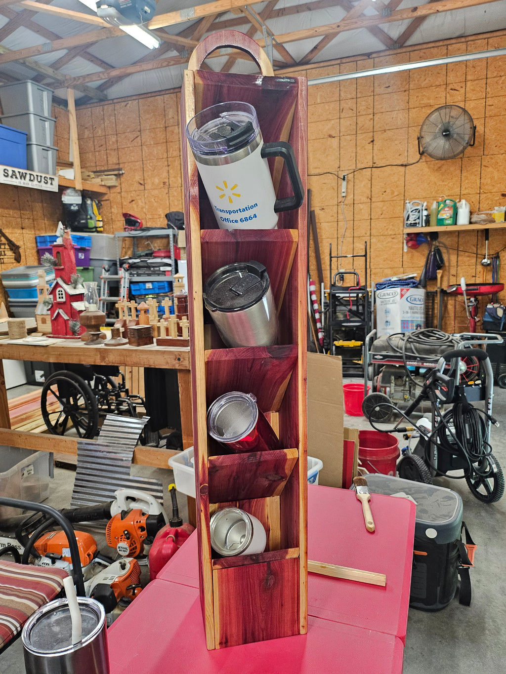 Tumbler tower